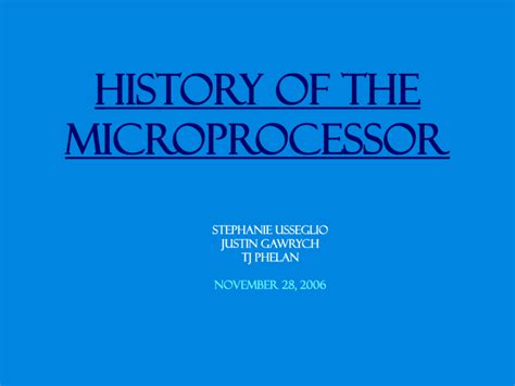 Image result for Microprocessor History Book