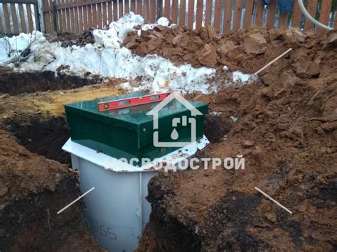Септик под ключ цена установки в Москве от инженерной компании Мосводострой