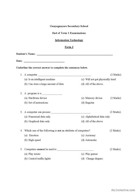 ESL Worksheet Computer 的图像结果