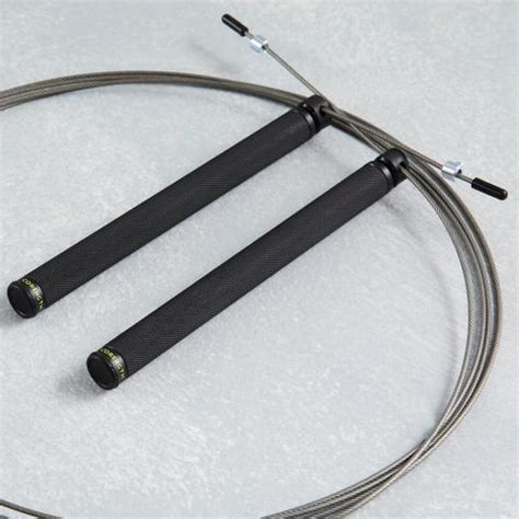 DOMYOS by Decathlon Speed Skipping Rope Pro - Black Speed Skipping Rope ...