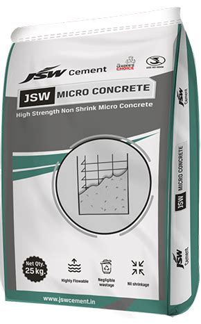 JSW MICRO CONCRETE - JSW Cement