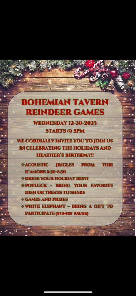Tobi D’Amore Live & Heather’s Birthday!, Bohemian Tavern, Cottage Grove ...