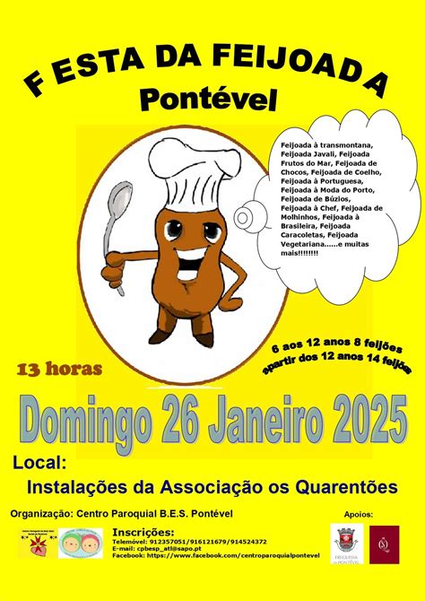 Festa da Feijoada Pontével, Associação os Quarentões de Pontével ...