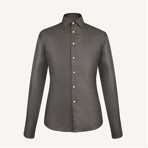 Olive Mist Linen Shirt