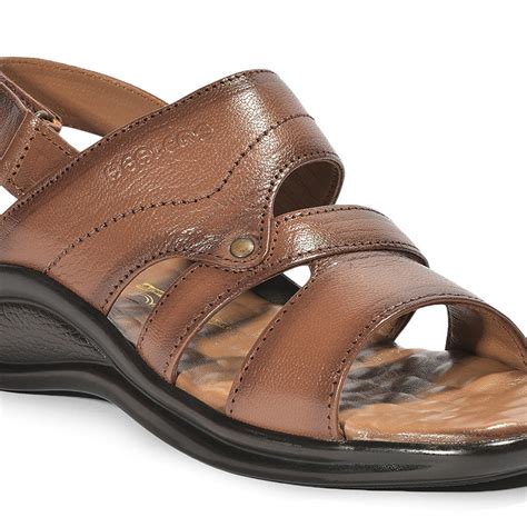 Buy Healers Formal (Tan) Sandals For Men 2013-155 By Liberty