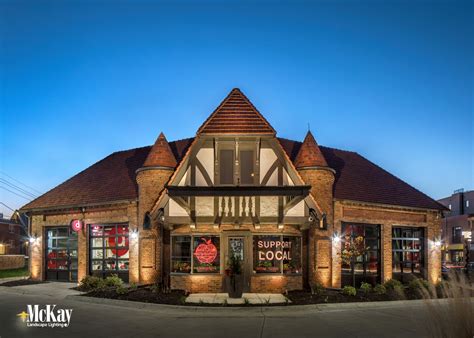 Dundee Bank - McKay Landscape Lighting | Omaha, NE