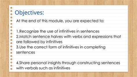 Objective Of A Sentence