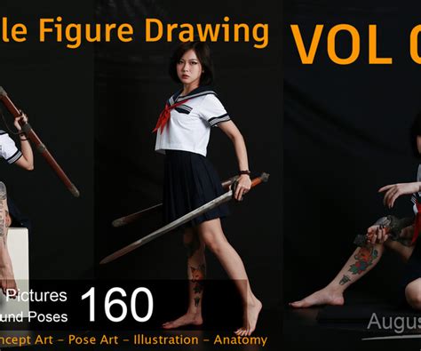 Drawing References Female Model 的图像结果
