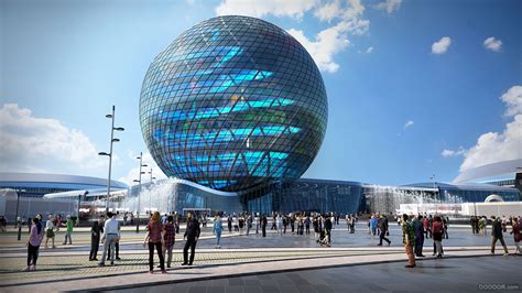 2017年世博会哈萨克斯坦阿斯塔纳标志性建筑设计 [8P]