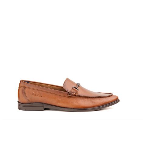 Pierre Cardin Soho Cognac Men's Leather Loafers – Office & Party Wear
