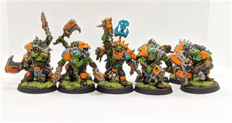 First unit of beast snagga boyz! : r/Warhammer40k