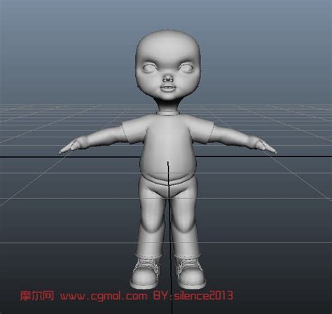 maya卡通人物模型- 3D资源网-国内最丰富的3D模型资源分享交流平台