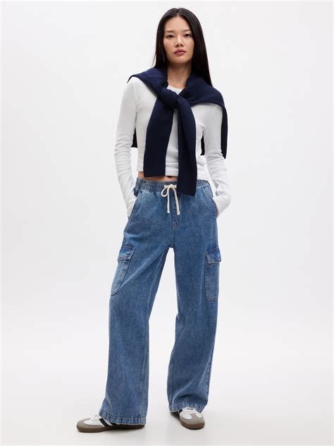 Gap pull on jeans online