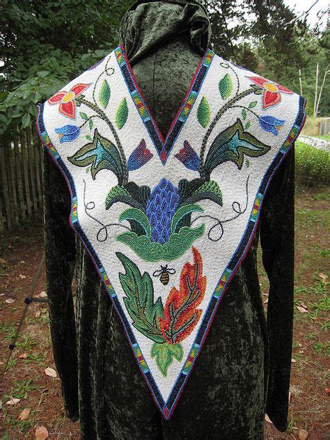 Image result for Beading Tutorials Native American Beaded Netted Capes