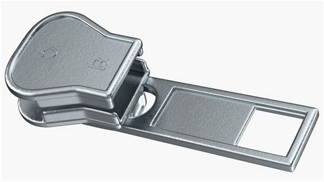 Zipper Slider Metal 3D Model $17 - .3ds .blend .c4d .fbx .max .ma .lxo ...