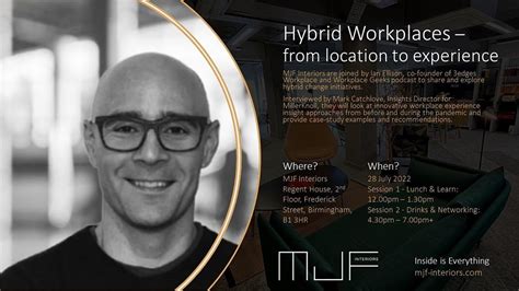 Hybrid Workplaces - from location to experience, MJF Interiors Ltd ...