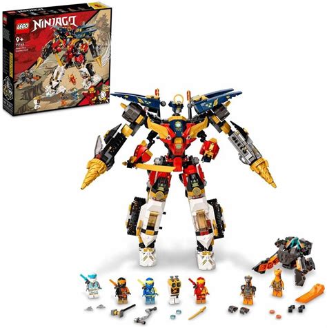 LEGO NINJAGO Ninja Ultra Combo Mech 71765 Building Kit (1,104 Pcs ...