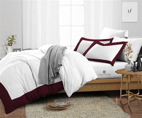 Buy Wine Two Tone Duvet Covers - All Sizes — comfortbeddings-usa