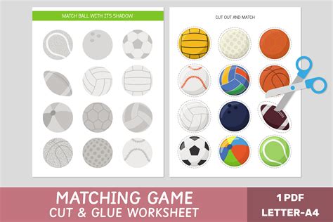 Match the Balls to the Sports Worksheet 的图像结果