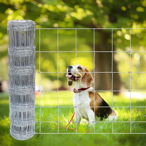 Amazon.com : Farm Fence 36in x 164ft Heavy Zinc Coating Cattle Field Wire Fencing for Deer, Goat ...