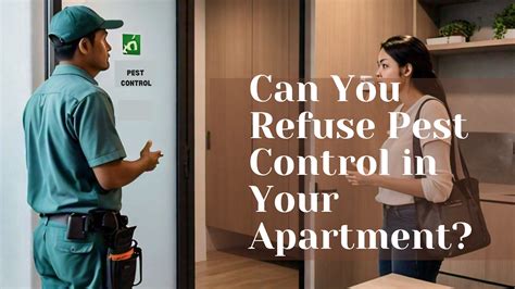 Can You Refuse Pest Control in Your Apartment? - Pesticontrol