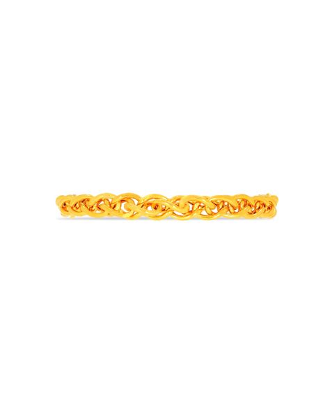 Buy BHIMA Jewels 22K Hallmark (916) Purity Yellow Gold Dual Chain Kids ...