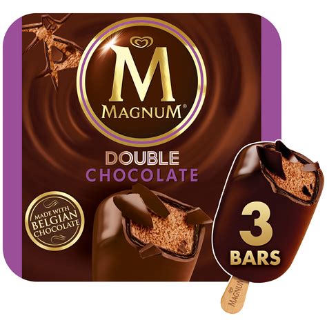 Magnum Double Chocolate Ice Cream Bars - 3ct – BrickSeek