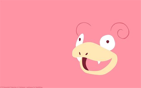 Download Water/Psychic Type Pokémon Slowpoke Wallpaper | Wallpapers.com