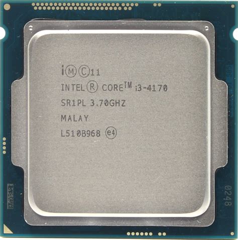 Процессор INTEL Core i3 4-го поколения Core i3-4170 Processor BOX ...