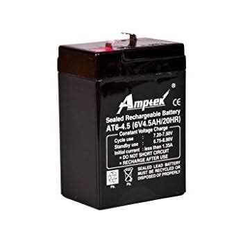 Amptek AT6-4.5 6V4.5AH Battery: Amazon.in: Electronics