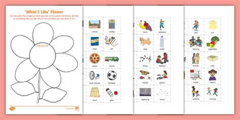 Flower Things I Like Activity | Twinkl (teacher made)