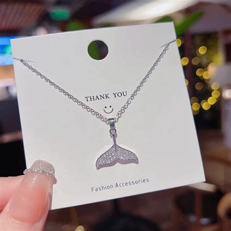 Mermaid Tail Necklace (stainless steel) – Jewelsmars
