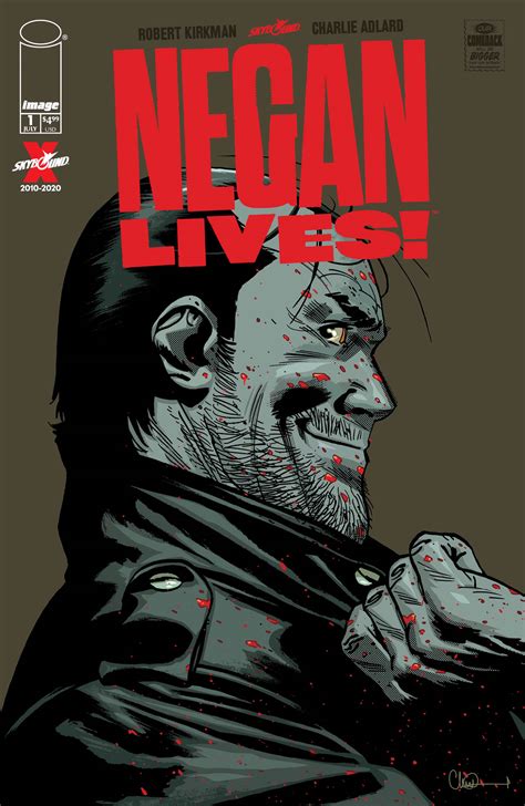 Negan Lives: The Walking Dead Comic Returns in July 2020