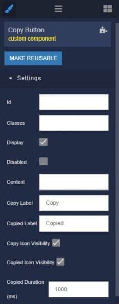 Image result for COR2 Copy Button