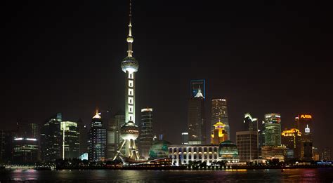 上海夜景48622_城市夜景_城市建筑类_图库壁纸_68Design