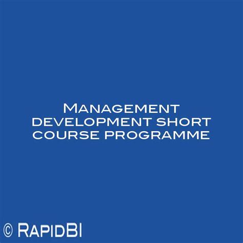 Image result for Programme Management Course