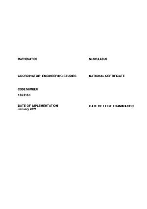 Engineering Science N3 Module 2 的图像结果