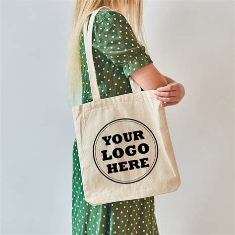 Custom Logo Tote Bag, Personalized Tote Bag Bulk, Custom Tote Bag With ...