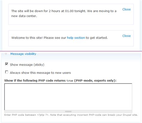 Image result for Admin Message in JavaScript