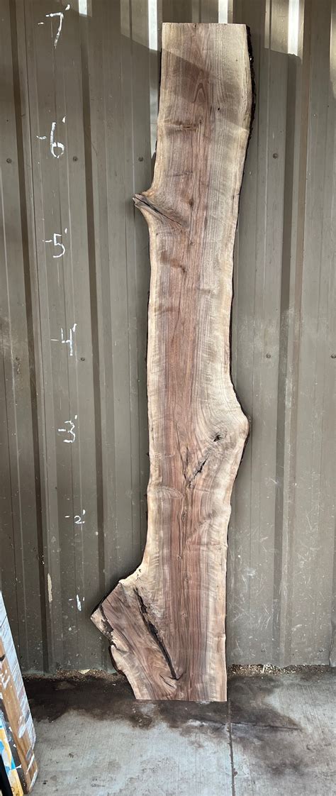 Walnut Wood Slab 83" x 12 3/4" x 1 1/4" - Frison-Logue Hardwoods