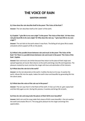 10 years Class-12 English Core - Chapter-1 - Solved Paper 2023 ENGLISH ...