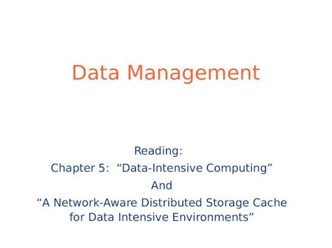 Data Intensive Computing 的图像结果