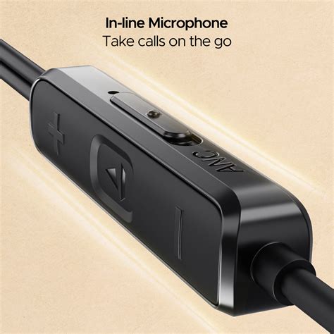 Bassheads 122 ANC - Wired Earphone with Type-C Jack, Active Noise ...