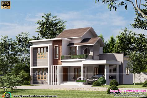 Tropical home 2000 square feet - Kerala Home Design and Floor Plans ...