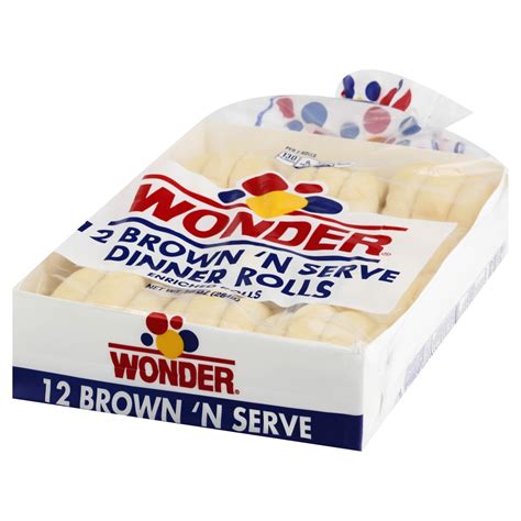 Wonder Brown 'N Serve Dinner Rolls 12 ea 12 ct | shipt