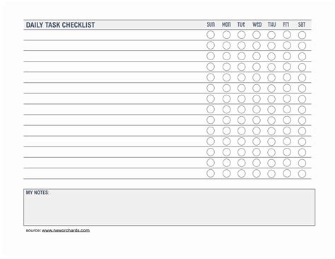 Checklist Template Word 的图像结果