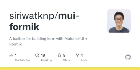 Material UI Formik Error Display 的图像结果