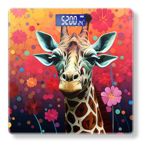 Bathroom Scale, Highly Accurate Digital Body Scale,Precisely Measures ...