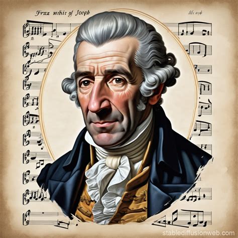 Classical Portrait of Franz Joseph Haydn | Stable Diffusion Online