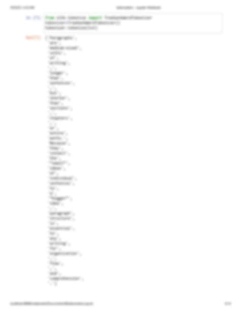 Tokenization Python 的图像结果